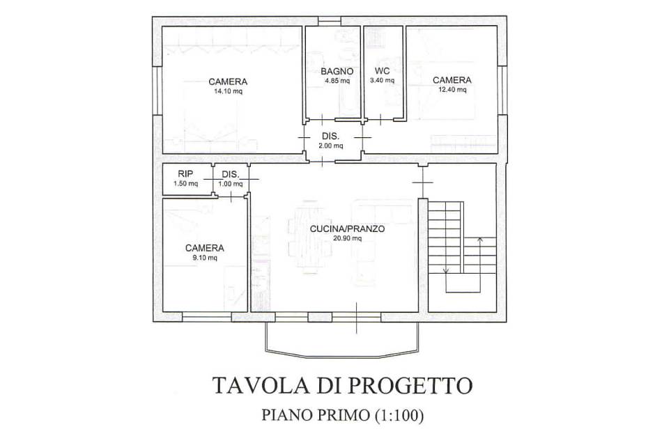  Vendita porzione superiore di casa bifamiliare - Borgo Santa Maria (IN102)