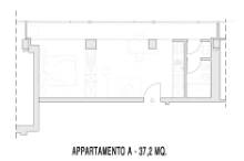 Vendita appartamento open space Pesaro - Zona centro (CA04.A)