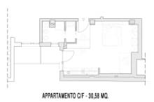Vendita mini appartamento open space Pesaro - Zona centro (CA04.C)