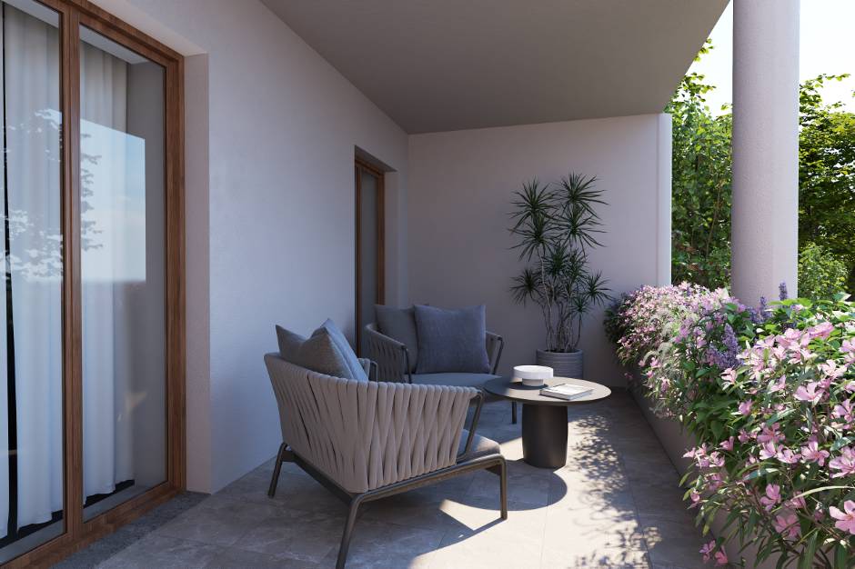  Vendita appartamento di ampie dimensioni con giardino e garage Pesaro - Zona centro storico (AP778)
