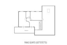 Vendita recente attico con terrazzo Pesaro - Zona centro-Carducci (AP787)