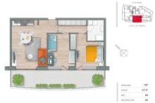 Vendita appartamenti in nuove residenze Pesaro - Zona mare (CA03)
