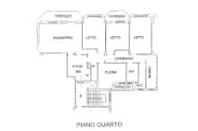 AFFITTO APPARTAMENTO NON ARREDATO PESARO - ZONA CENTRO-MARE (AQ-28)