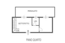 Vendita appartamento ultimo piano con ampia terrazza Pesaro - Zona centro-mare (AP791)